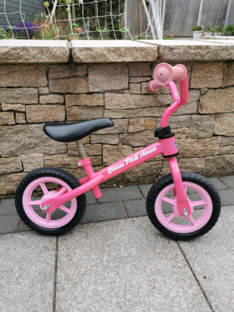chicco balance bike pink